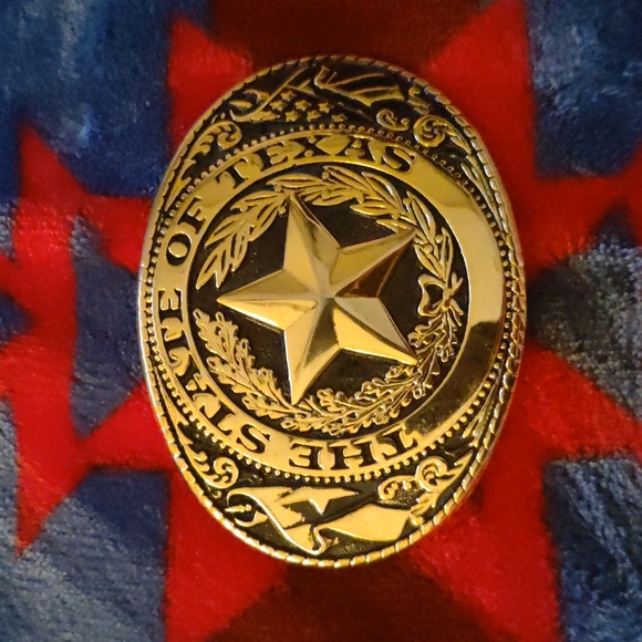 Lonestar state Belt Buckle - Picture 2 of 3